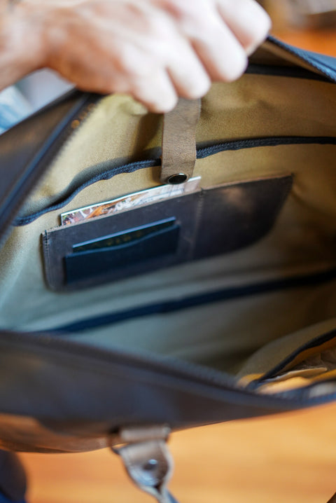 Business Bag (Hillbilly Sepia + Flat Black)