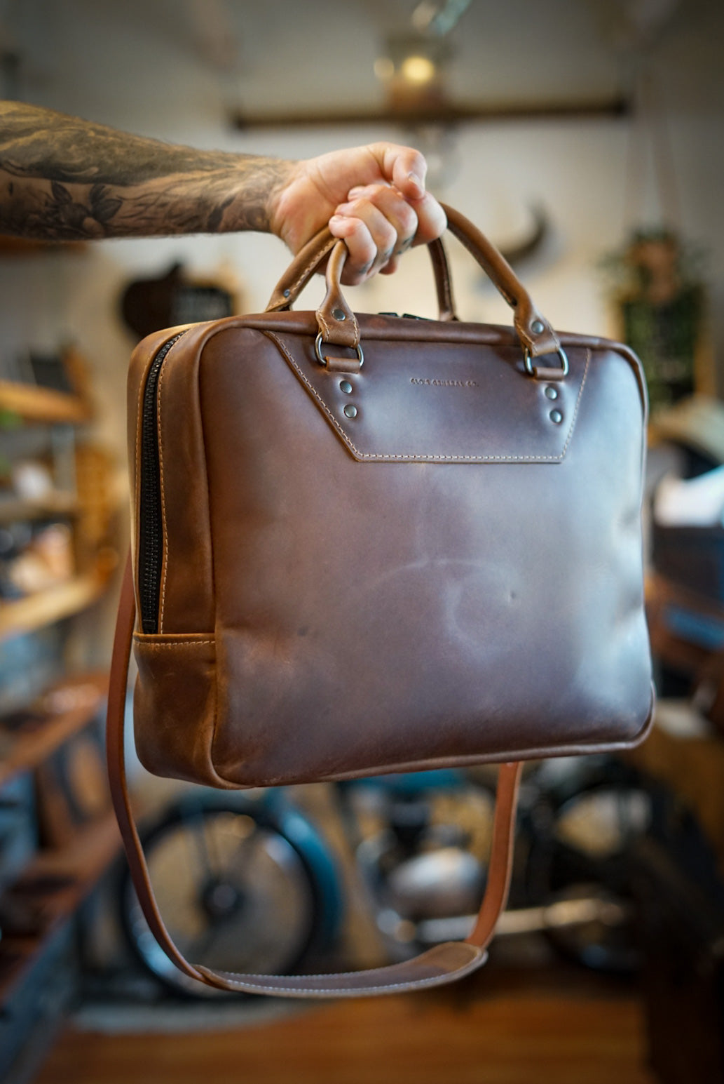 Business Bag Walnut Brown