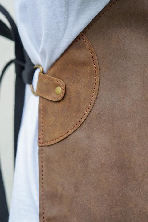 Apron (Crazyhorse Brown/Full-Grain Leather Apron)