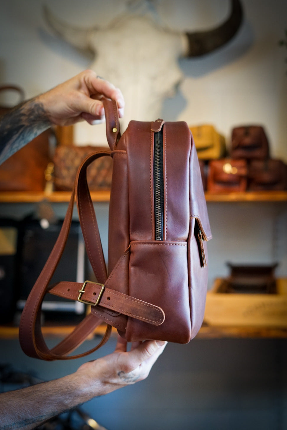 Backpacks – Clo's General Leather Co.