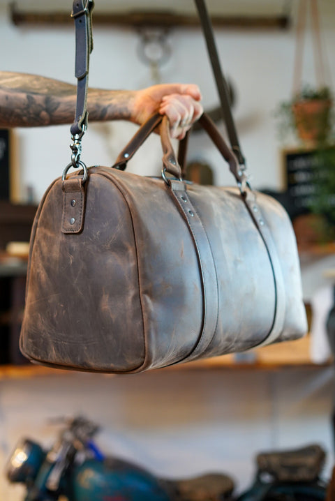 Overnighter Duffle ("Gaucho" Brown)