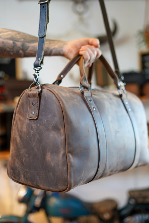 Overnighter Duffle ("Gaucho" Brown)