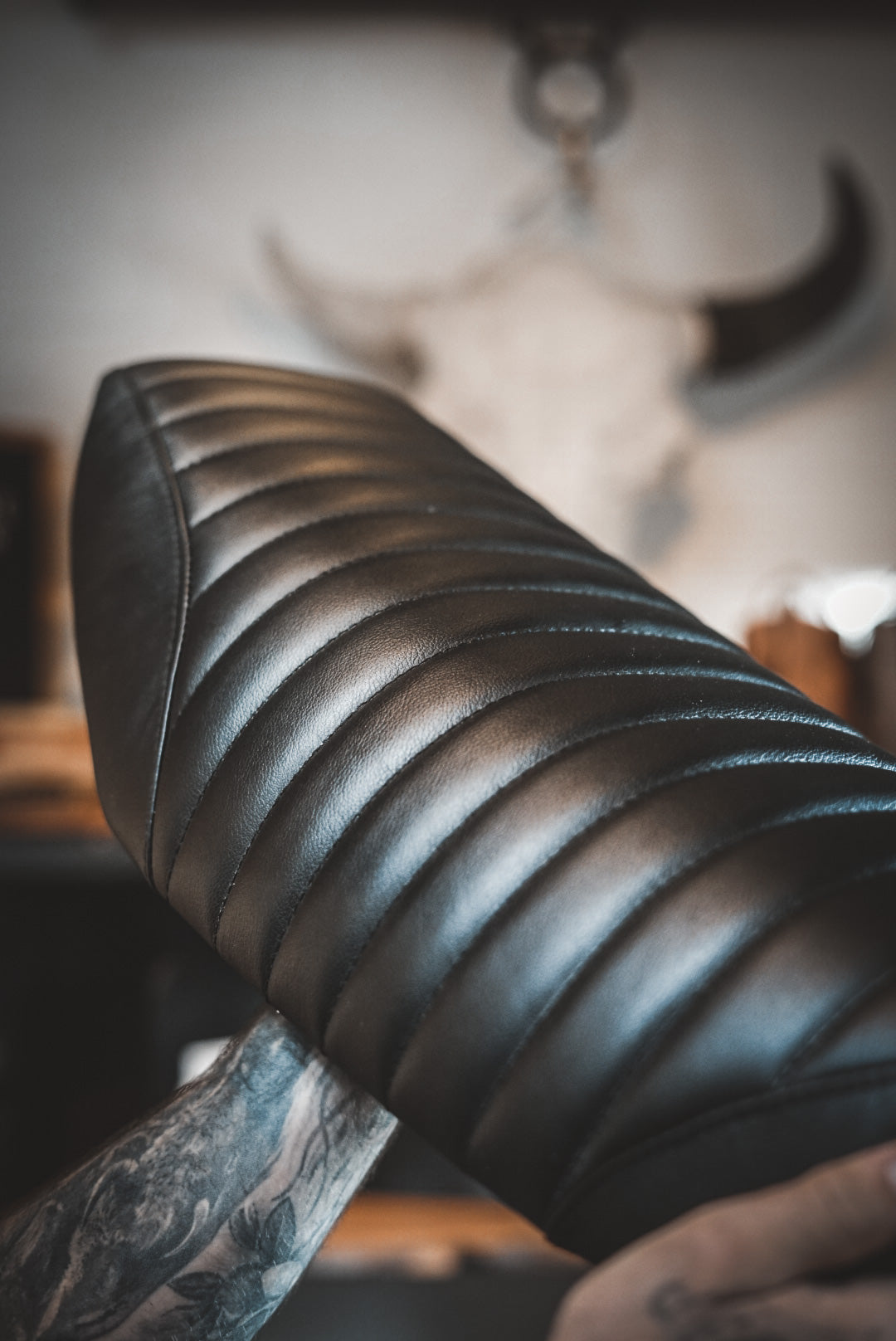 Motorcycle seat shop upholstery cost