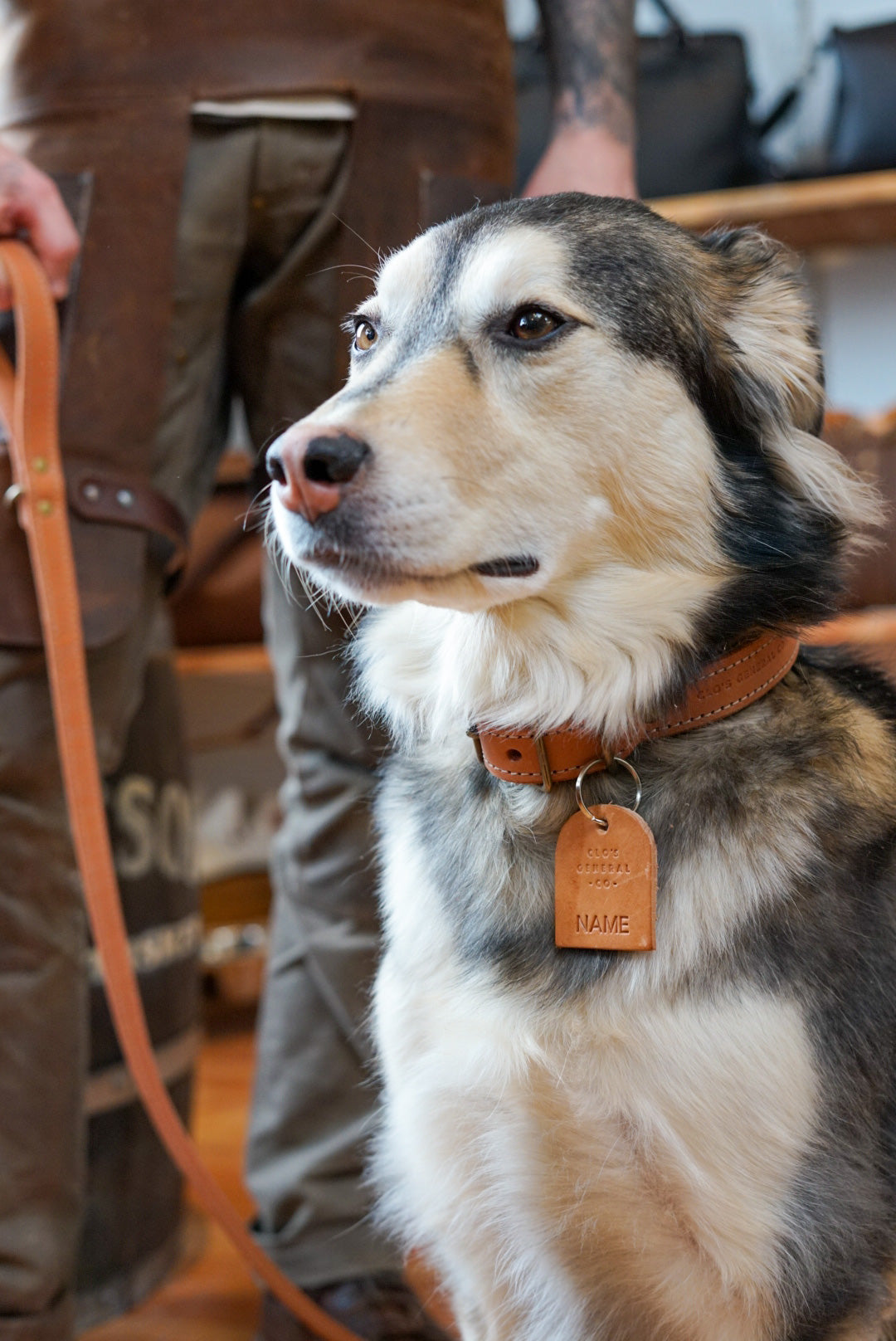 The handmade store dog collar company